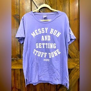 Victoria’s Secret - PINK - Purple Tshirt - Large